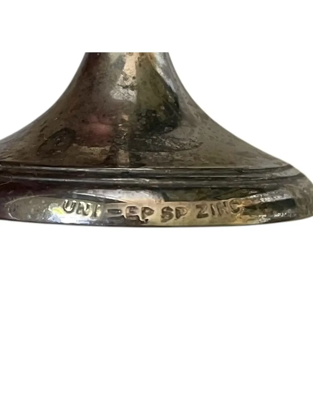 Vintage Silver Plated Single Bud Flute Vase Uni-Ep SP Zinc